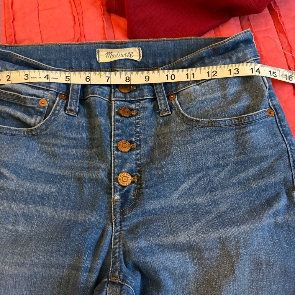 Madewell Blue Boot Cut Jeans - Picture 4 of 8